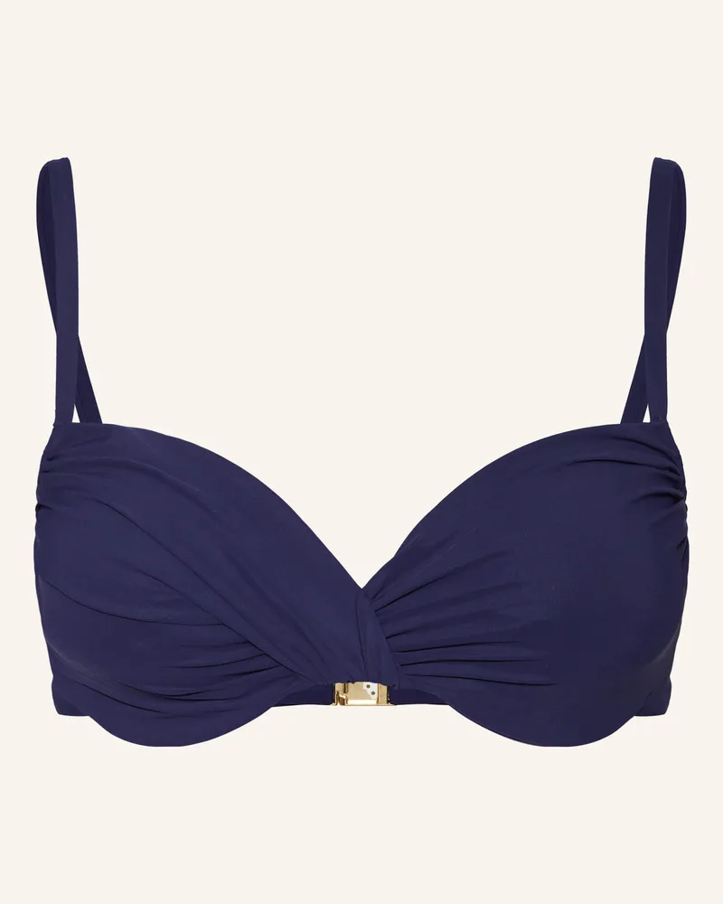 Maryan Mehlhorn Bügel-Bikini-Top Elements blau Dunkelblau