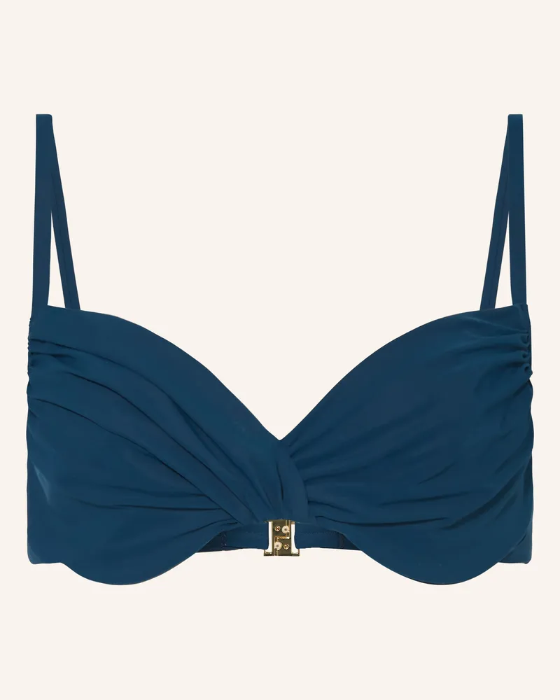 Maryan Mehlhorn Bügel-Bikini-Top Elements blau Dunkelblau