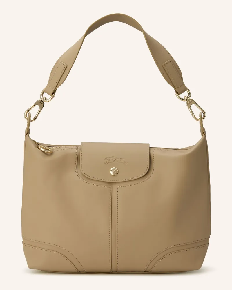 Longchamp Schultertasche Le Pliage Xtra beige Hellbraun