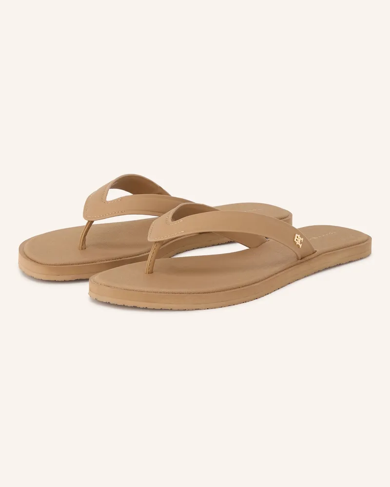 Tommy Hilfiger Zehentrenner Scandi beige Camel
