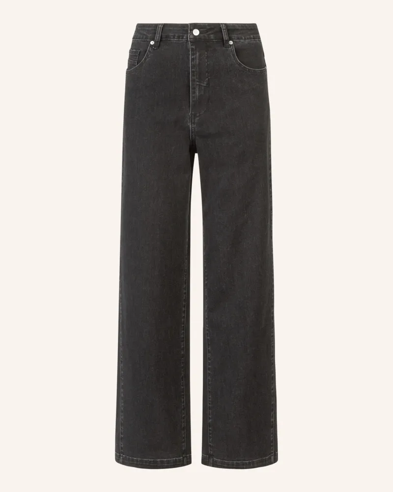 Apart Weite Jeans Schwarz