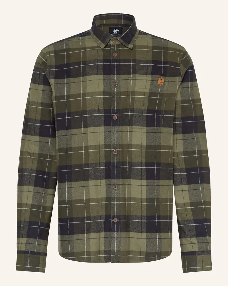 Mammut Outdoor-Hemd Trovat gruen Dunkelgrün