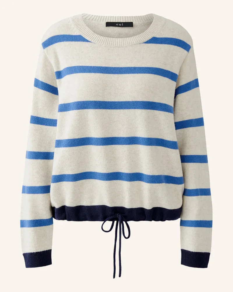 Oui  Pullover Weiss