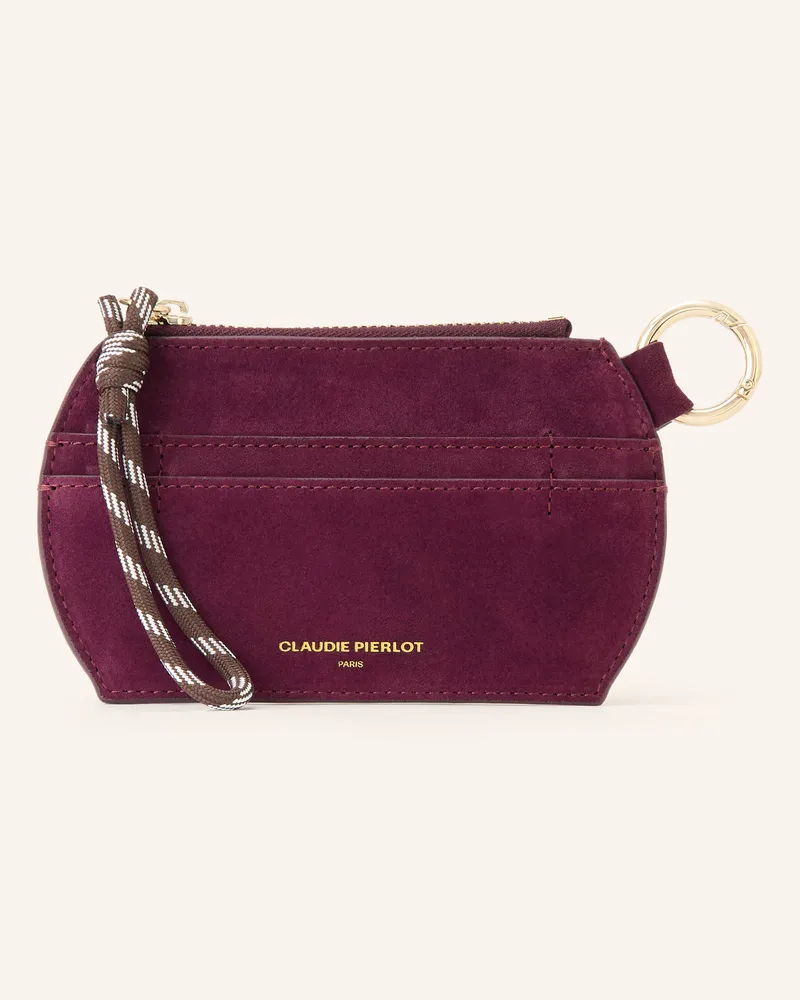 Claudie Pierlot Kartenetui rot Dunkelrot