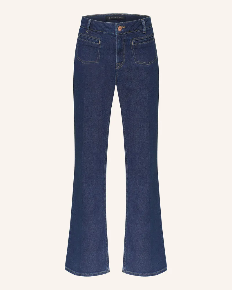 RAFFAELLO ROSSI  Flared Jeans Nella blau 890