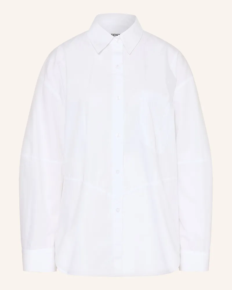 Essentiel Hemdbluse Kreative weiss Weiss