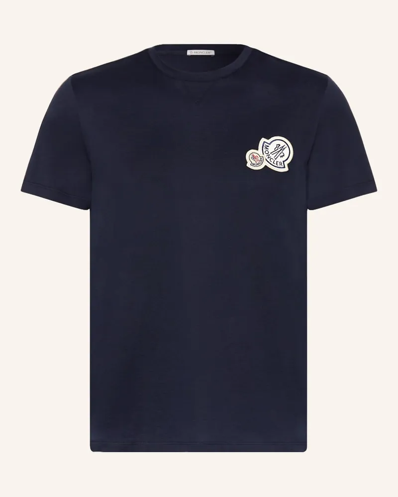 Moncler T-Shirt Blau