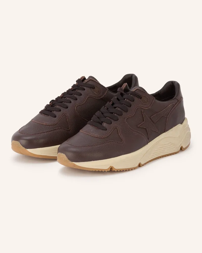 Golden Goose Sneaker Running Sole braun Dunkelbraun