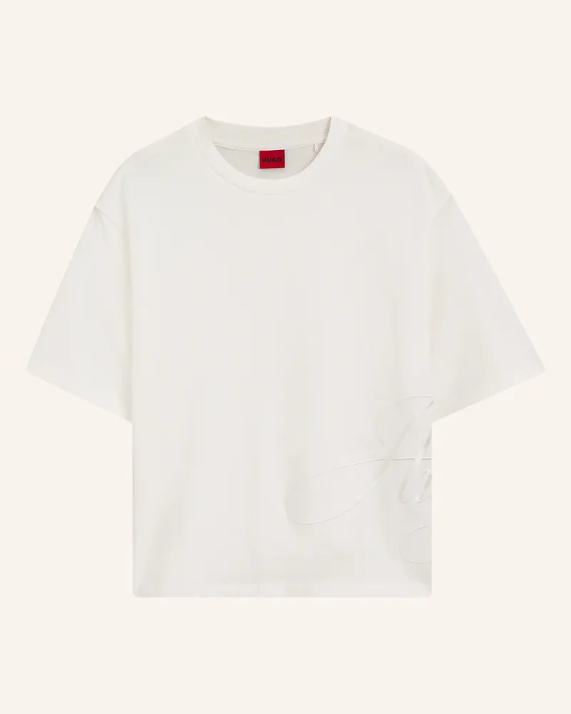 HUGO BOSS T-Shirts Duslant Relaxed Fit weiss Weiss