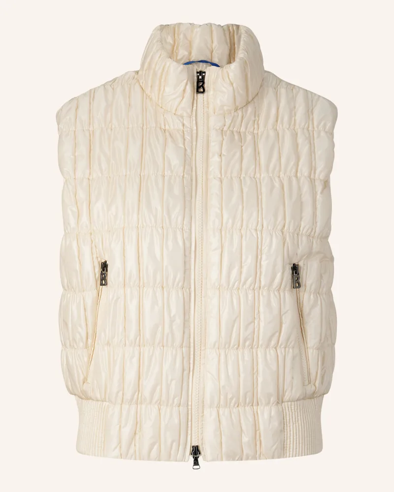 Bogner Steppweste weiss Creme