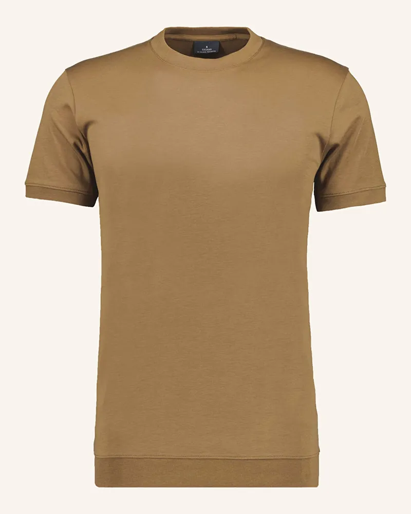 Ragman T-Shirt Hellbraun