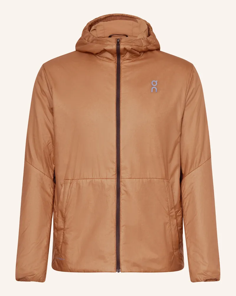 ON Funktionsjacke TREK JACKET INSULATED Cognac