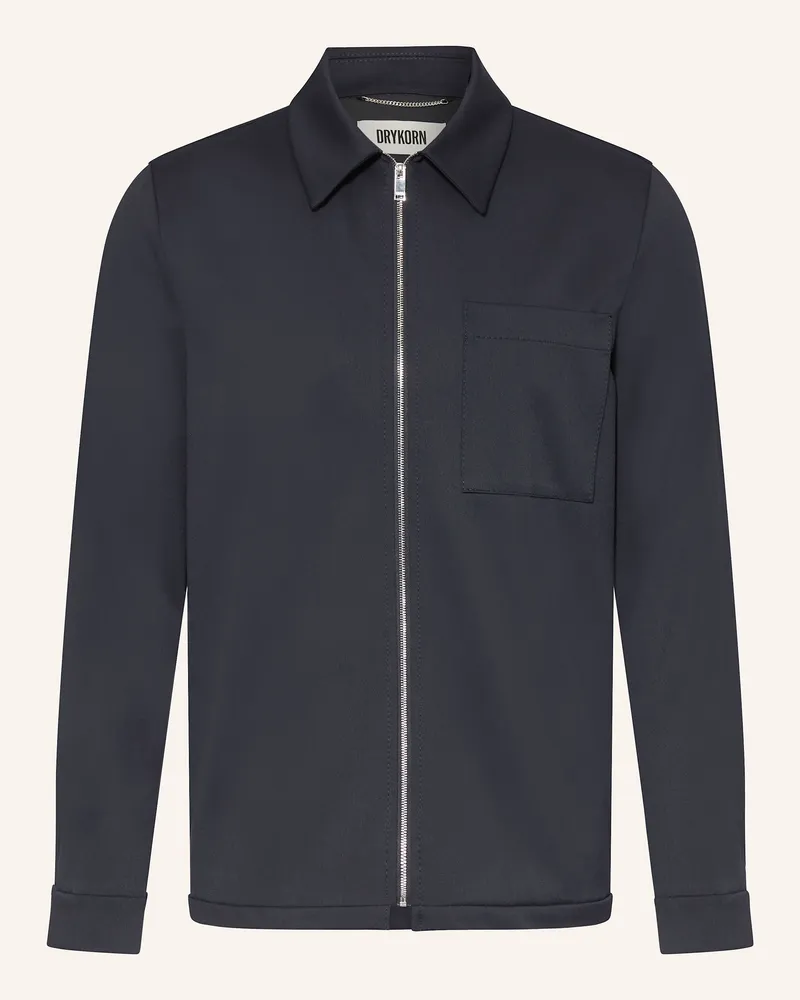 Drykorn Overjacket Nikano blau Dunkelblau