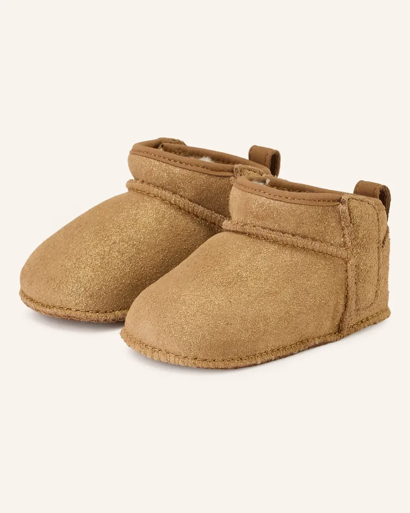 UGG Boots Classic Ultra Mini Dazzle braun Camel
