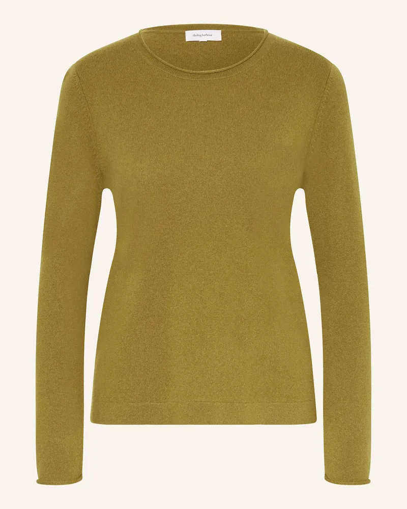 Darling Harbour Cashmere-Pullover Lodengrün