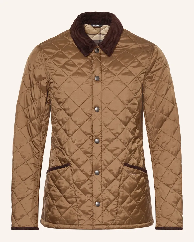 Barbour Steppjacke braun Hellbraun