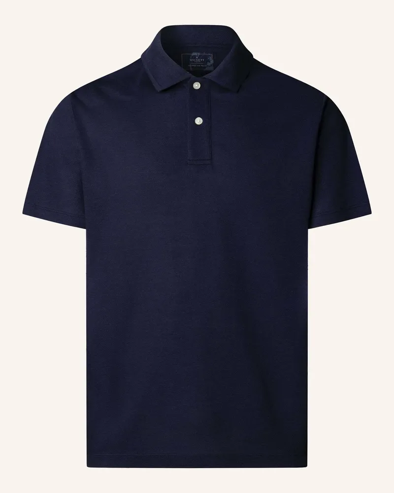 Hackett Poloshirt Travel Pique Polo blau Blau