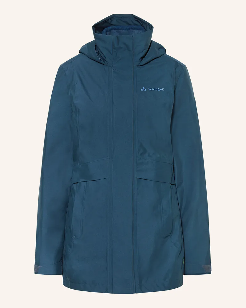 Vaude 2-In-1-Jacke Idriz blau Blau
