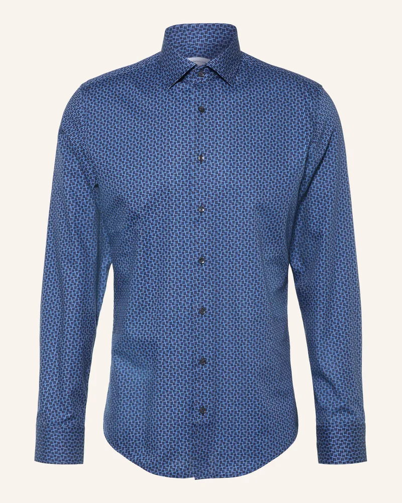 Seidensticker Hemd Slim Fit blau Blau