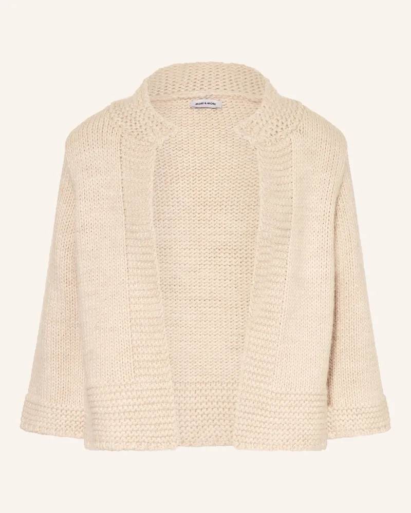 More & More Strickhülle Mit 3/4-Arm beige Beige