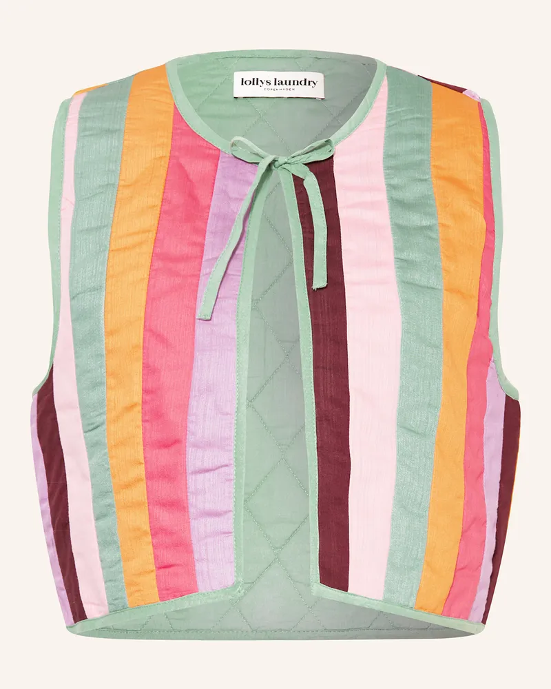 Lollys Laundry Weste IISALL Hellgrün