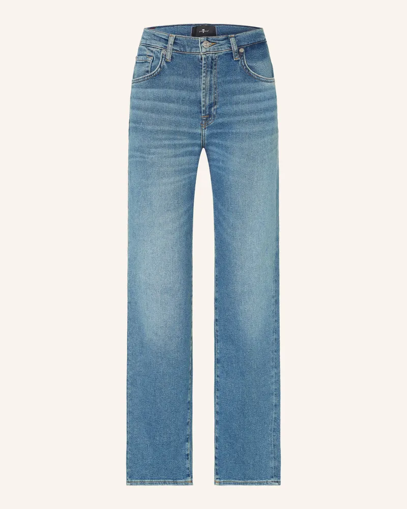 7 for all mankind Straight Jeans Stovepipe blau 45h