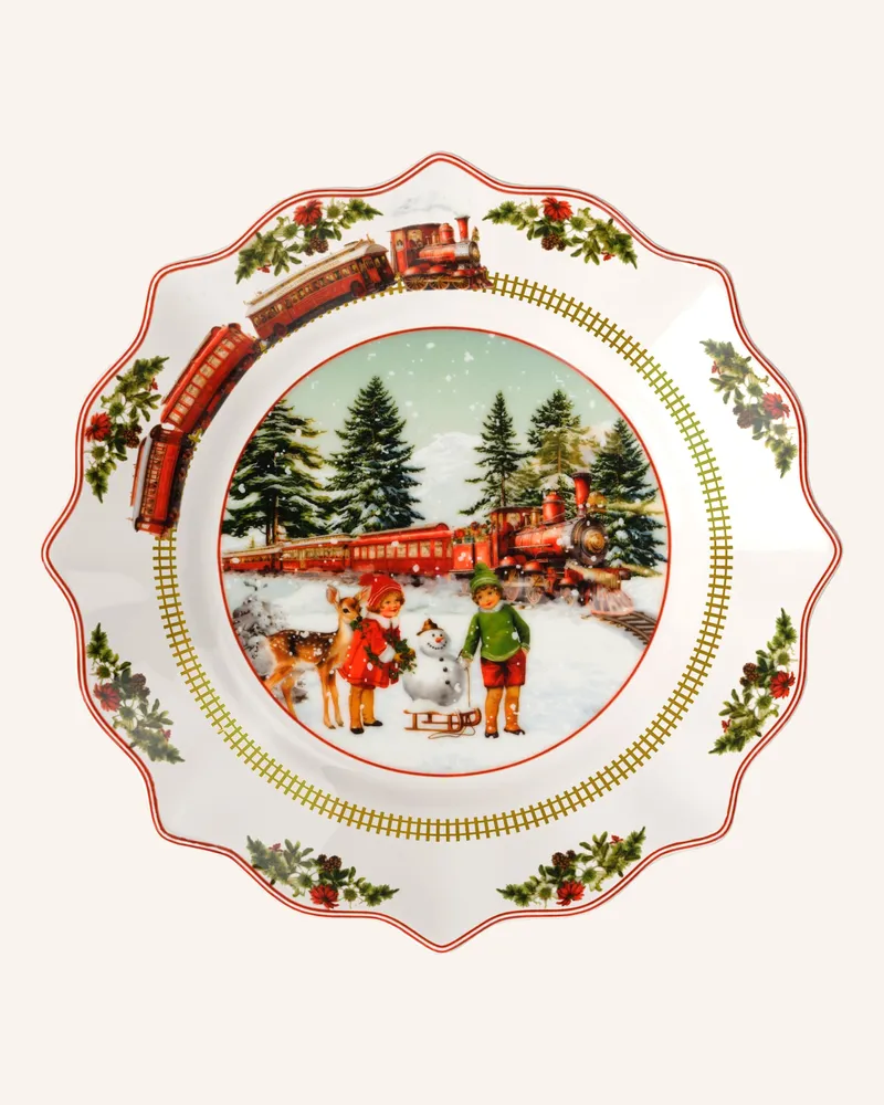 Villeroy & Boch Jahresteller 2025 ANNUAL CHRISTMAS EDITION Gelb