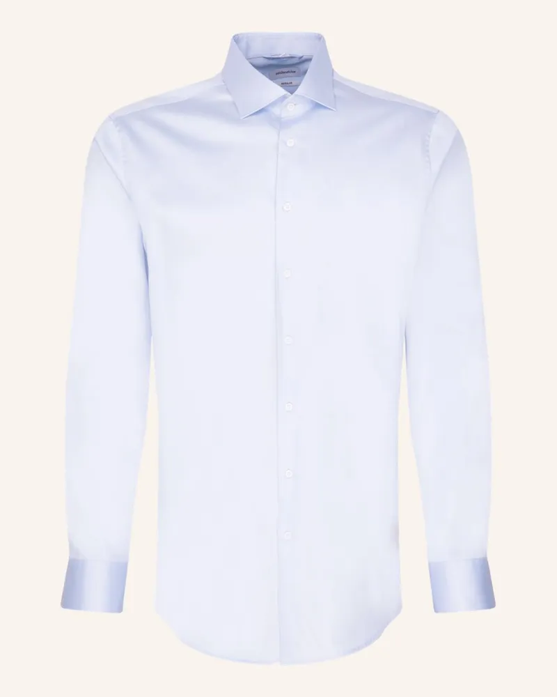 Seidensticker Business Hemd Regular Fit Hellblau