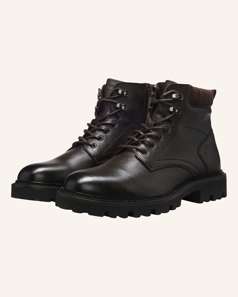 HUGO BOSS Boots Julyo_Halb_Grwl braun Dunkelbraun