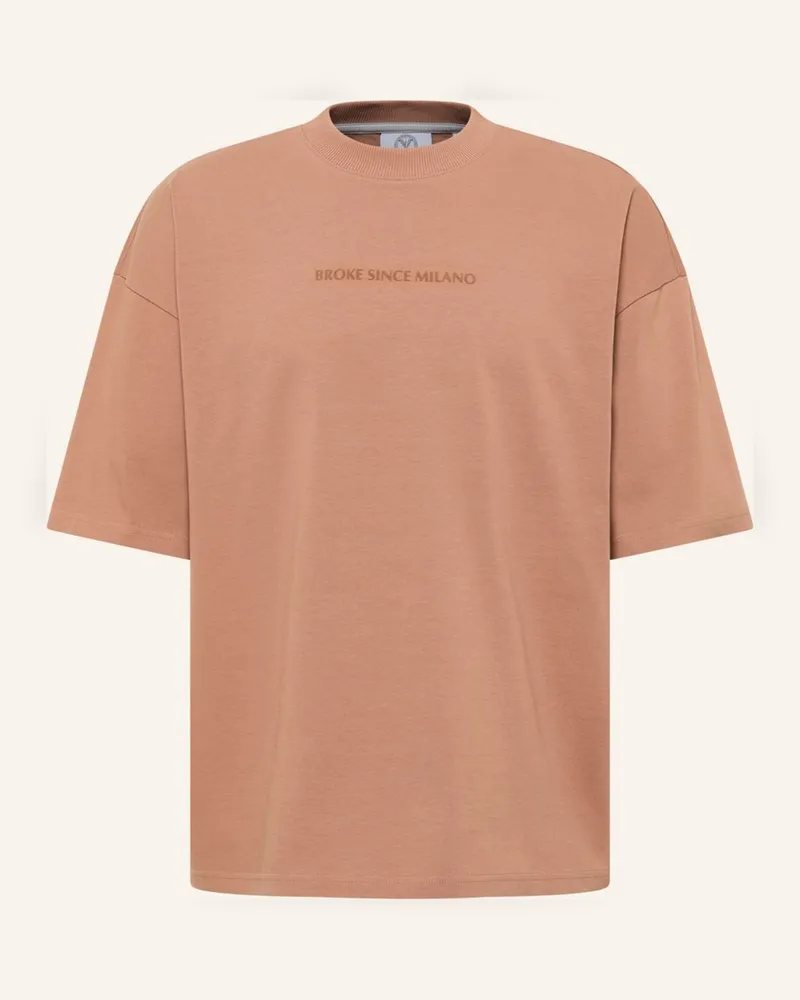 Carlo Colucci T-Shirt - Clean Capsule Farris braun Braun