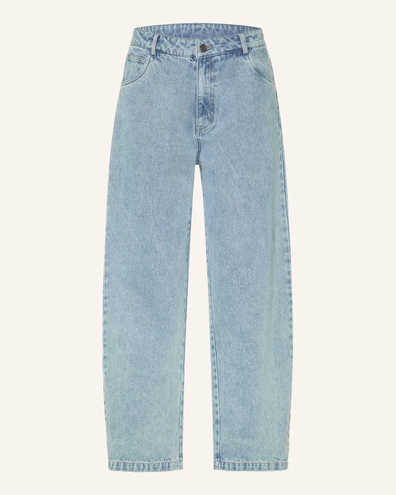Karo Kauer Barrel Jeans blau 490