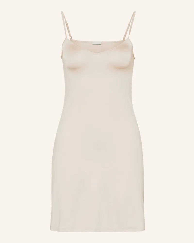 Hanro Nachthemd Satin Deluxe Aus Satin beige Nude