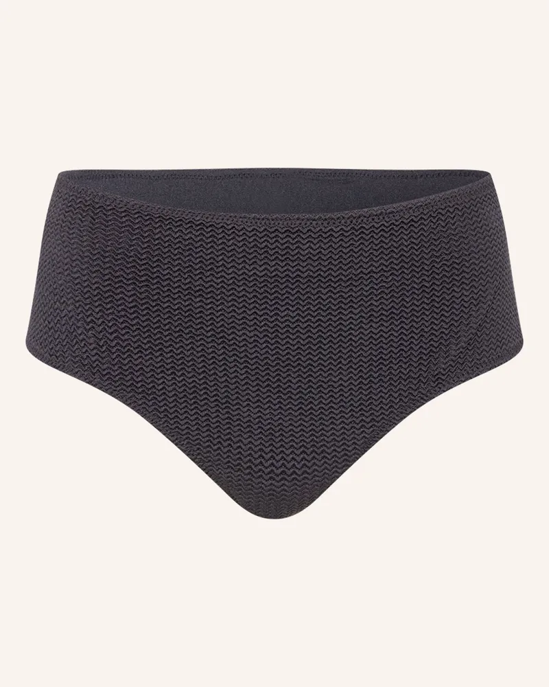 Seafolly Australia High-Waist-Bikini-Hose Sea Dive schwarz Schwarz