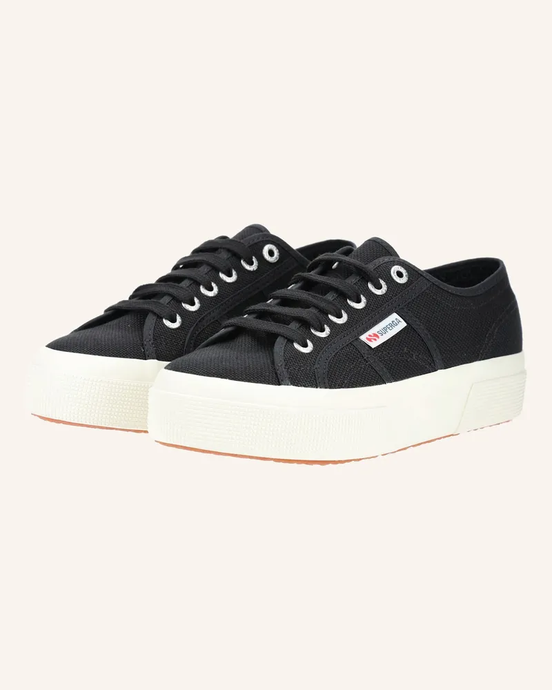 Superga Sneaker 2740 Platform schwarz Schwarz