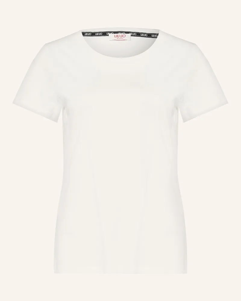 Liu Jo T-Shirt Mit Schmucksteinen weiss Weiss