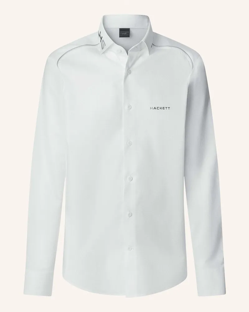 Hackett Freizeithemd HS TEAM SHIRT Weiss