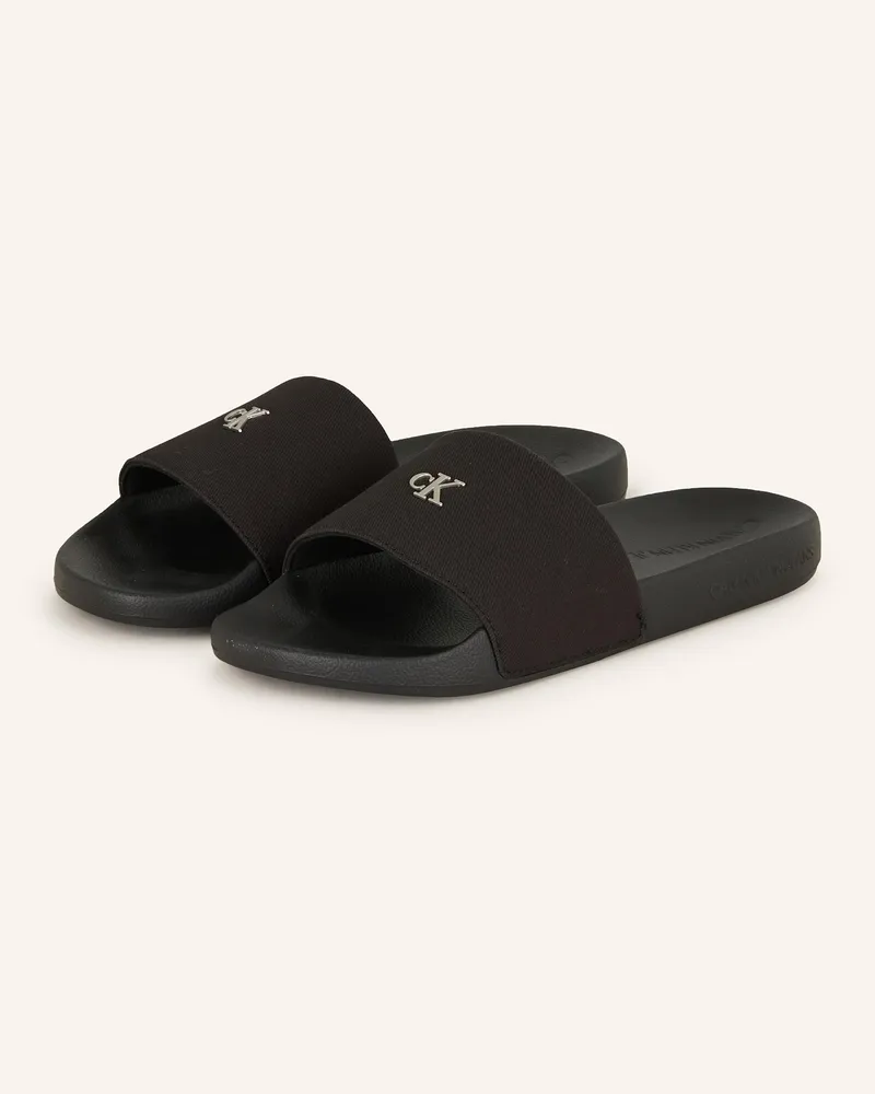 Calvin Klein Pantoletten Schwarz