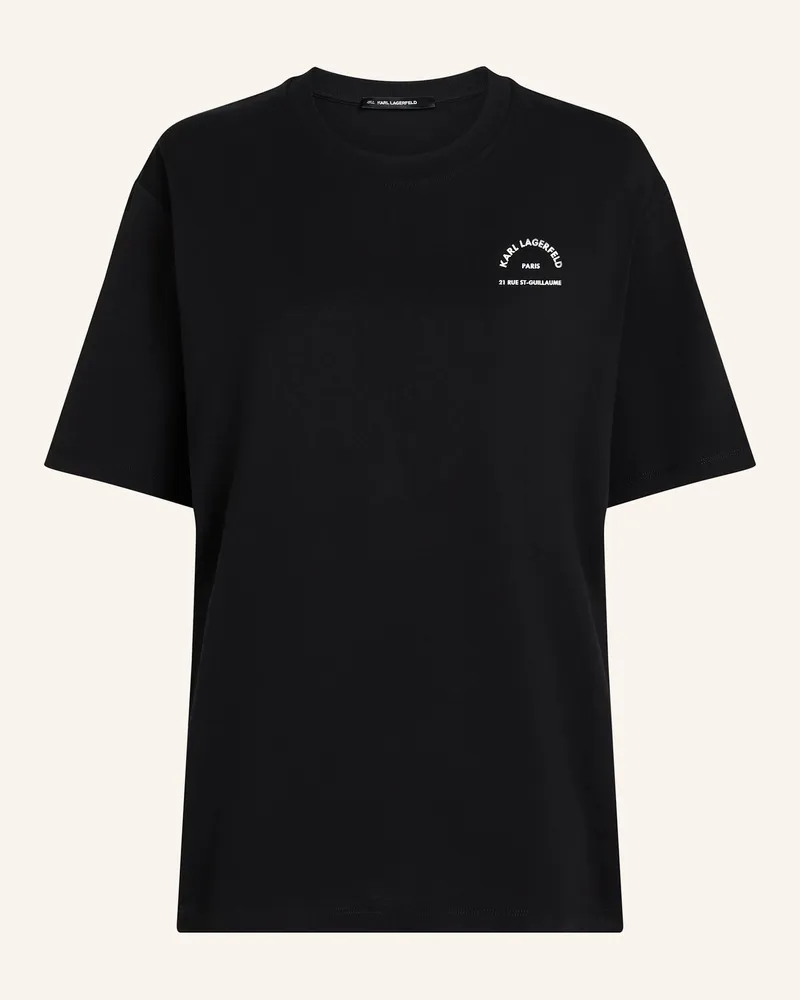 Karl Lagerfeld T-Shirt schwarz Schwarz