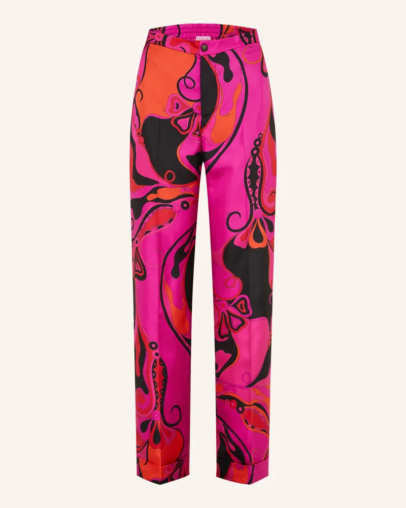 Emilio Pucci Seidenhose pink Pink