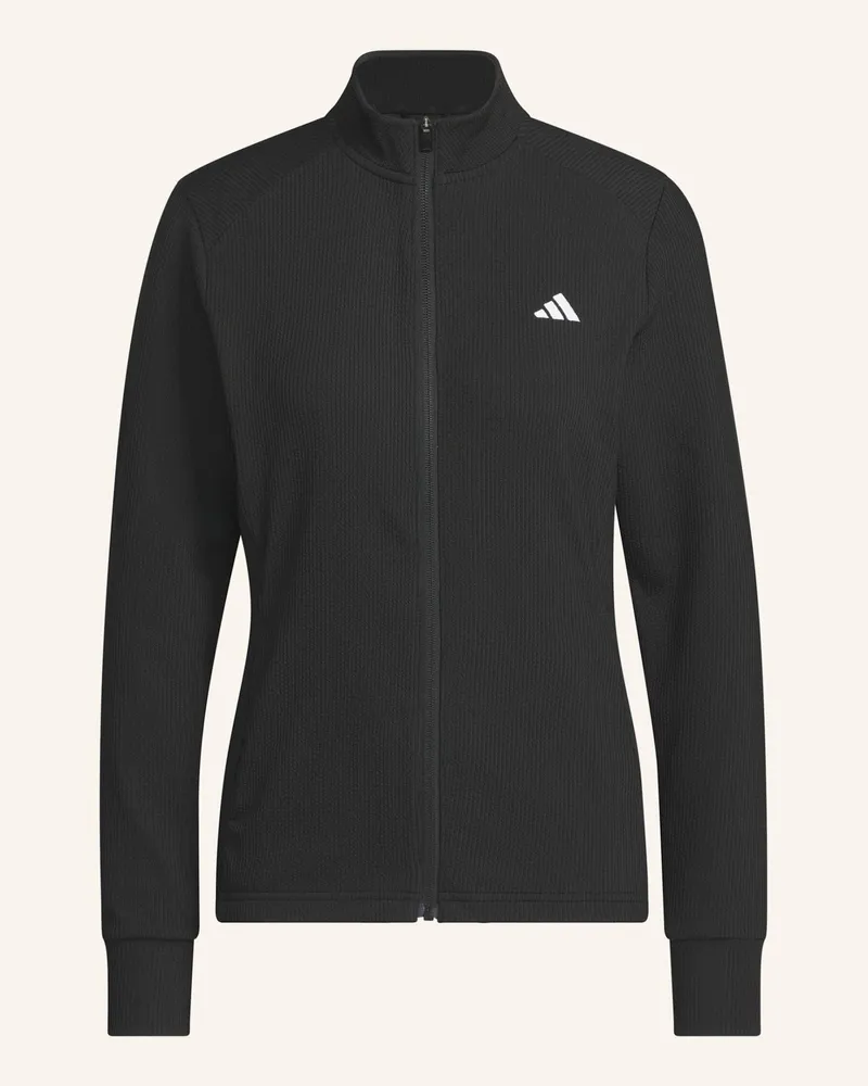 adidas Performance Texture Full Zip Jacke schwarz Schwarz