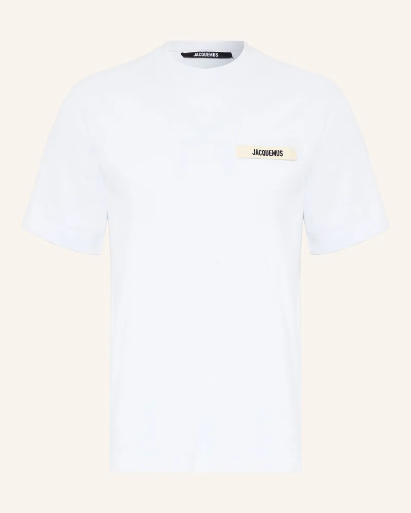 Jacquemus T-Shirt LE TSHIRT GROS GRAIN Hellblau