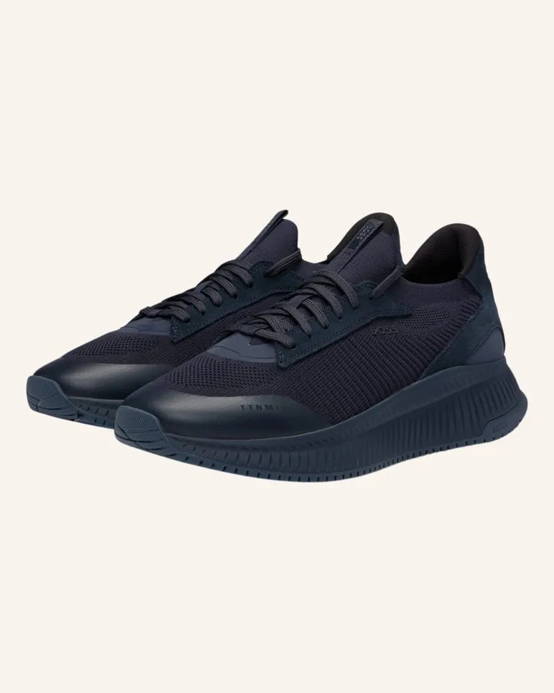 HUGO BOSS Sneaker TTNM EVO_SLON_KNSD - DUNKELBLAU Blau