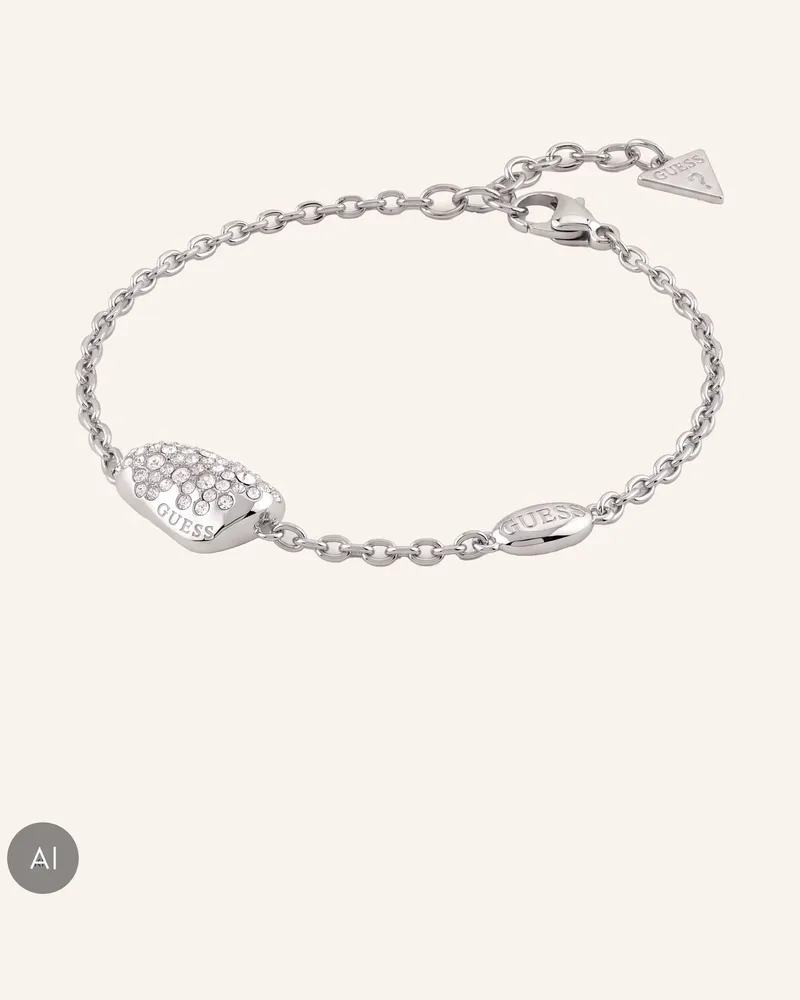 Guess Armkette silber Silber