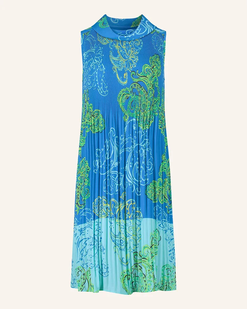 Betty Barclay Kleid mit Plissees Blau