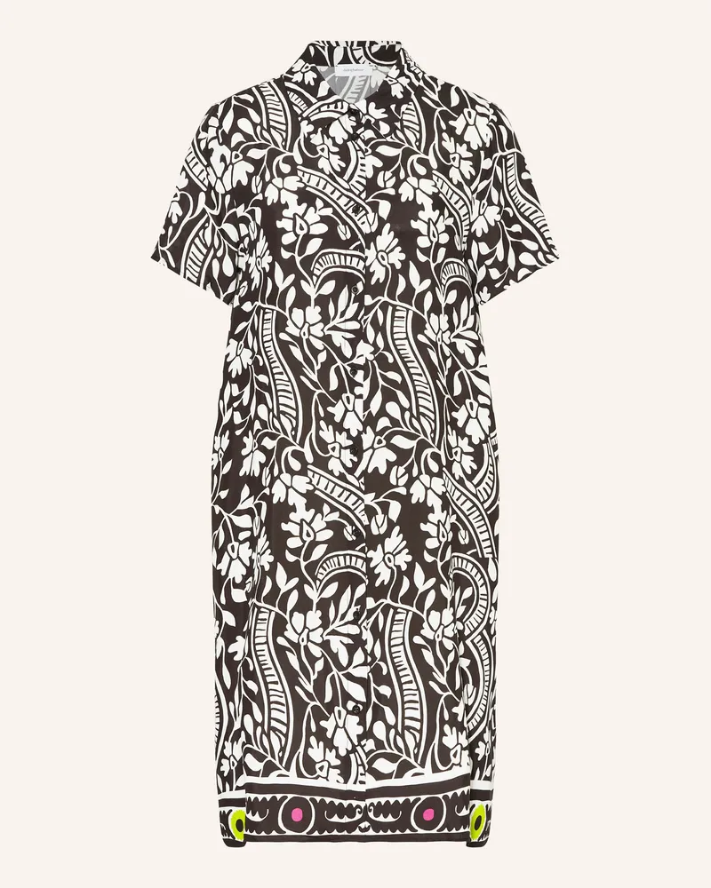 Darling Harbour Hemdblusenkleid Schwarz
