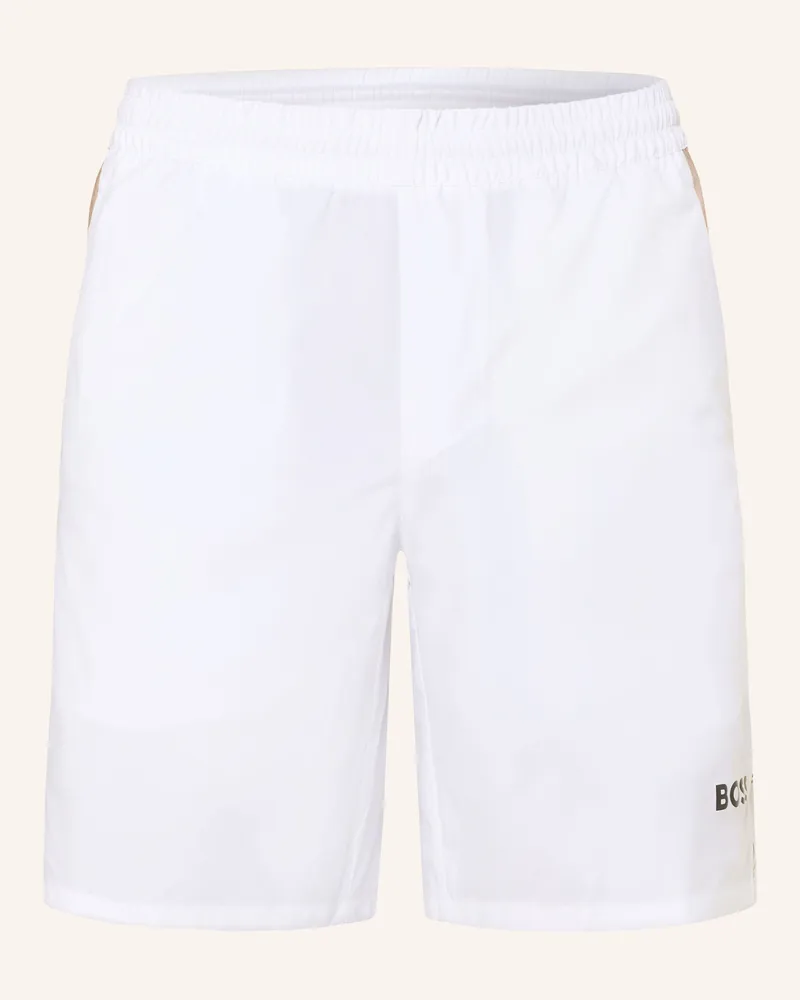 HUGO BOSS Tennisshorts T-MATCH Weiss