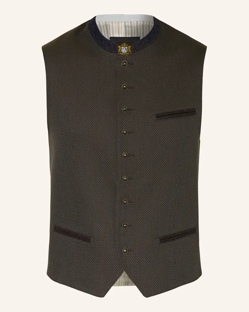 Hammerschmid Trachtenweste MIRKO Slim Fit Blau