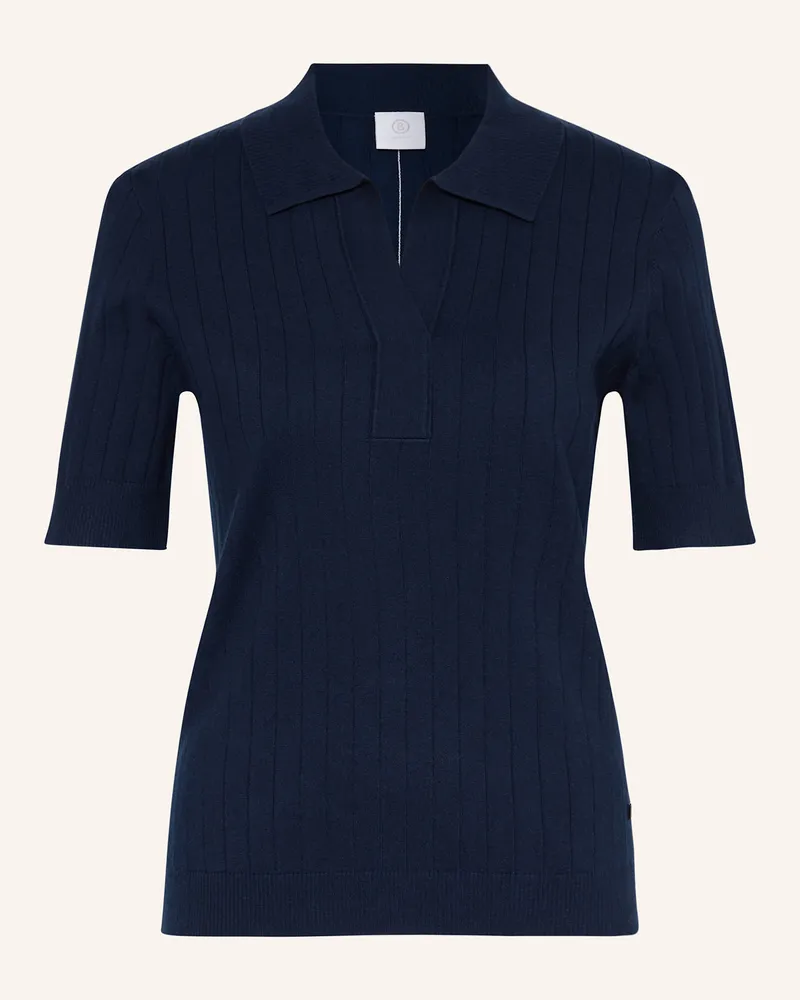 Bogner Strickshirt JUNE mit Seide Dunkelblau