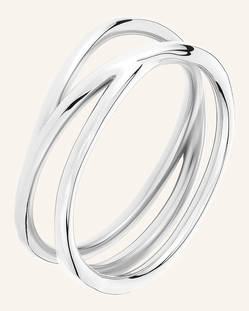 Liebeskind Ring  aus  Edelstahl Silber