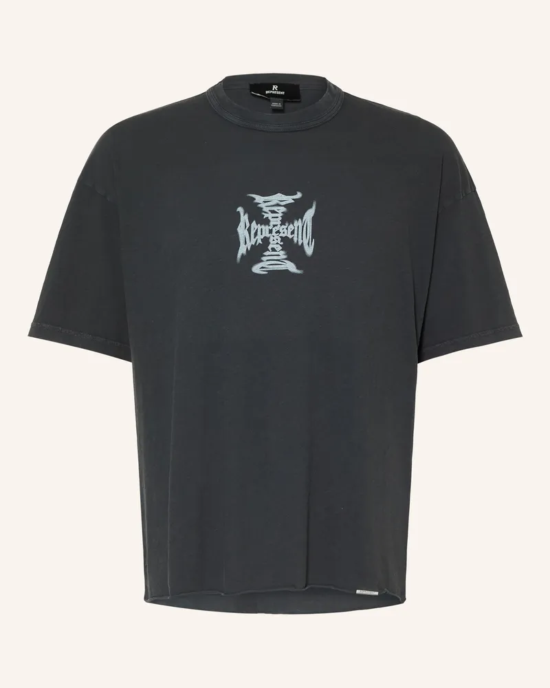 REPRESENT T-Shirt schwarz Schwarz